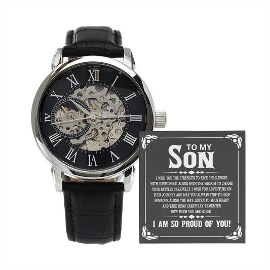 My Son (Openwork Watch)